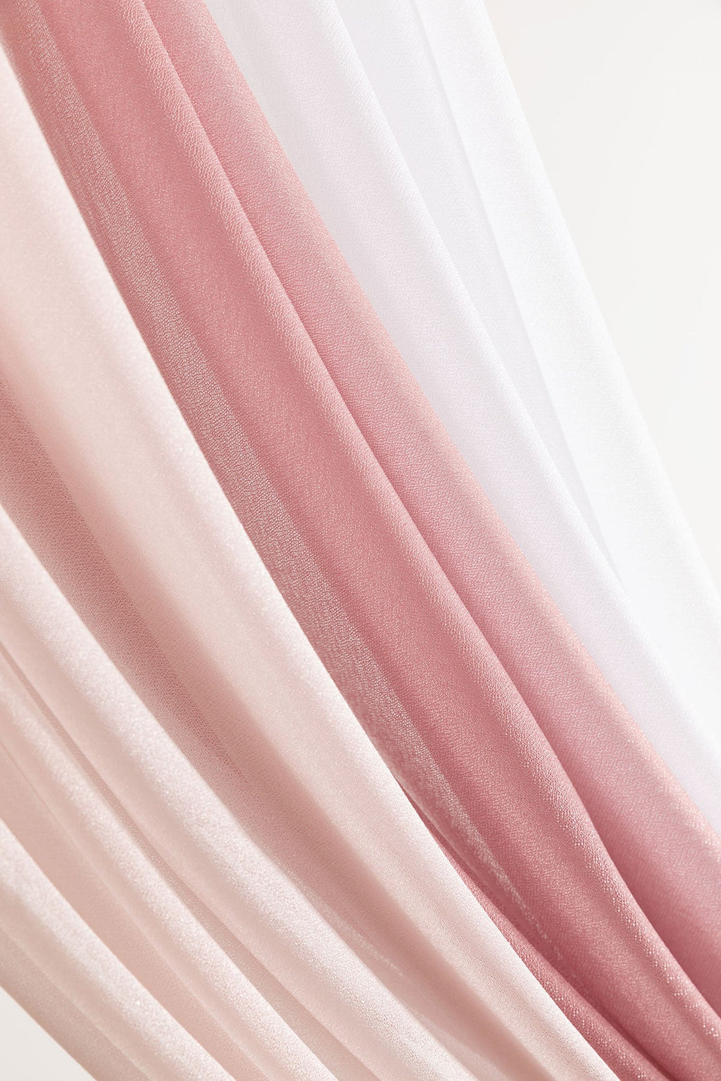 Wedding Arch Drapes in Gentle Blush