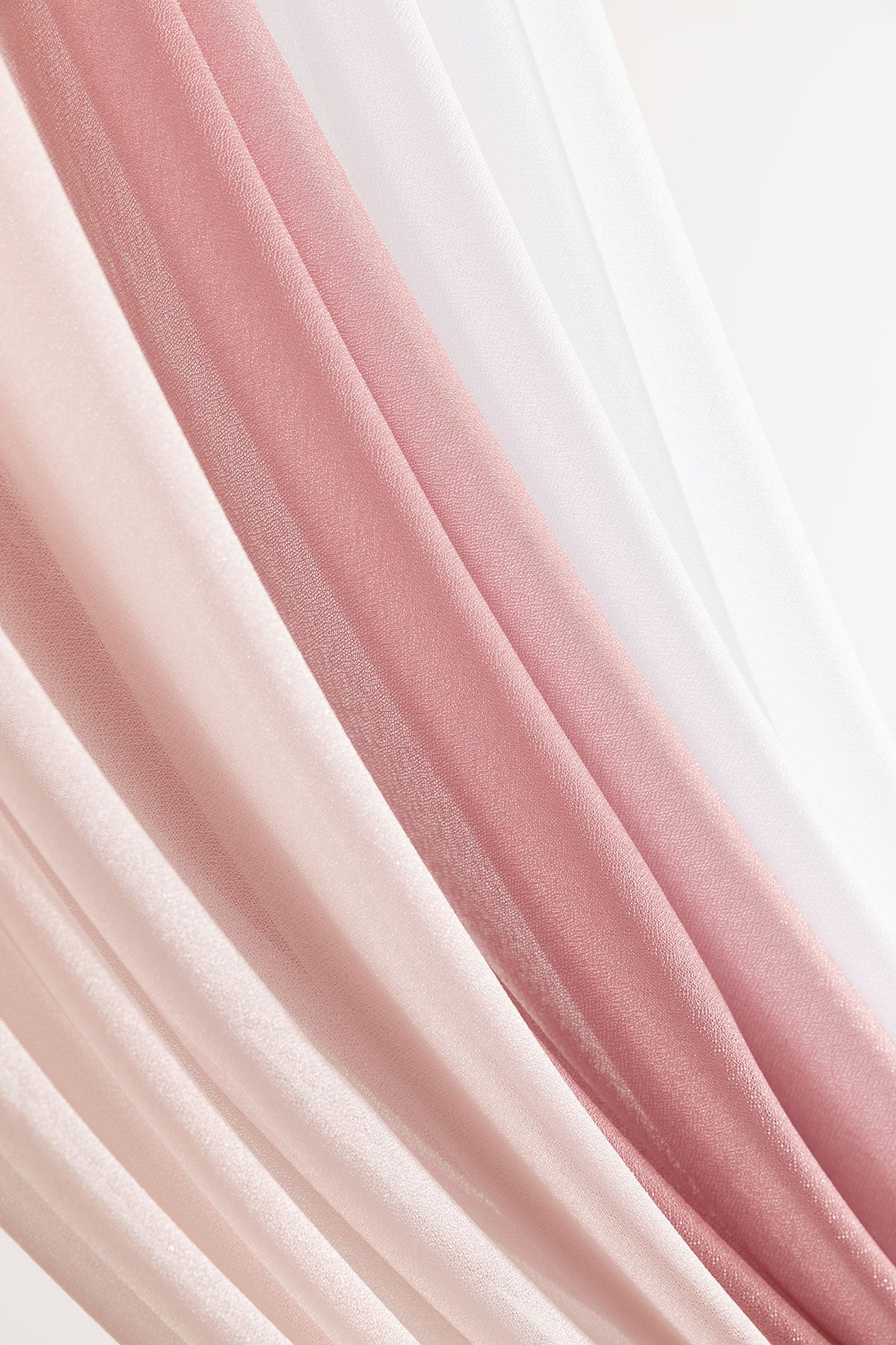 Wedding Arch Drapes in Gentle Blush