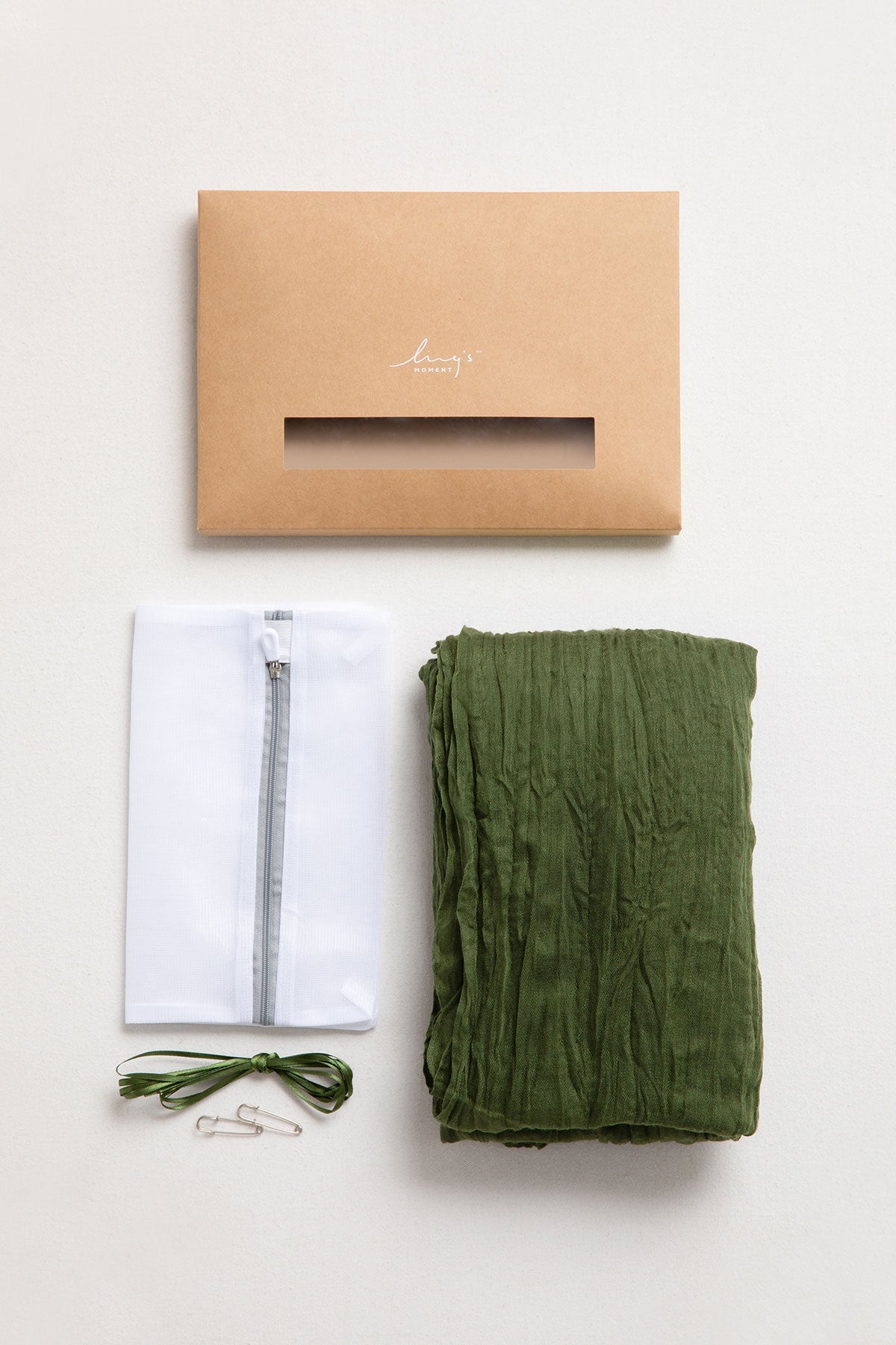 Table linens in Moss Green （35"w x10ft）