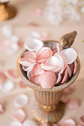Silk Rose Petals in Nude Pink