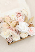 DIY Designer Flower Boxes in Elsa White & Beige Grand Box