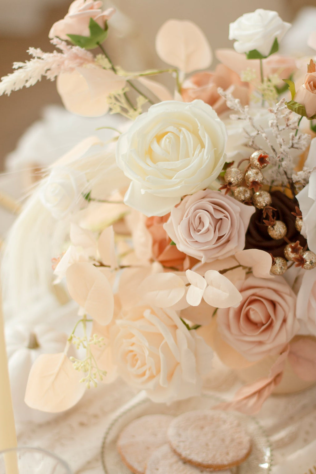 DIY Designer Flower Boxes in Elsa White & Beige Grand Box