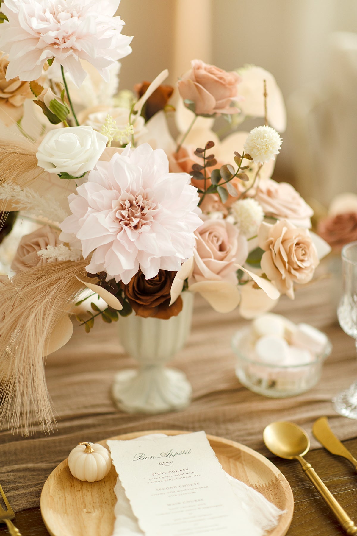 DIY Designer Flower Boxes in Ann White & Nude Deluxe Box丨Clearance