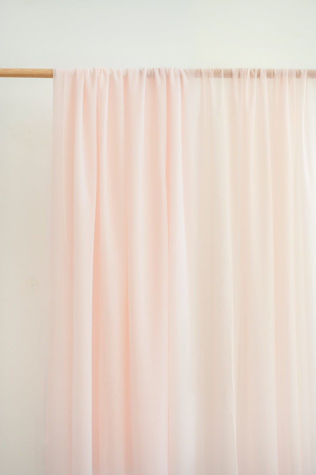Table Linens in Sheer Blush (14ft)