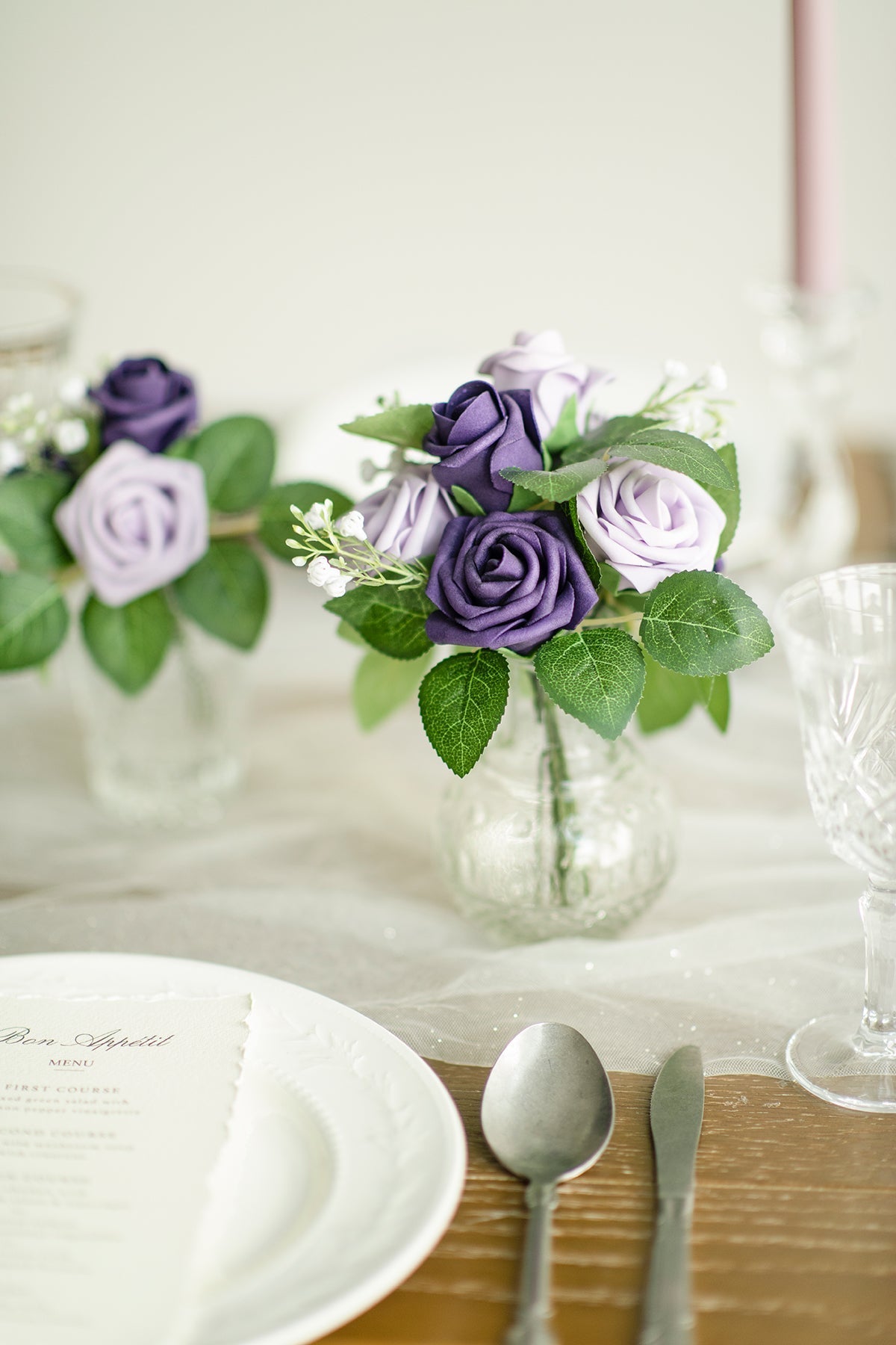 DIY Supporting Flowers in Lilac & Purple Petite