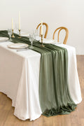 Romantic Sheer Table Runner 29' w x 10ft/14ft | Clearance - Image 10