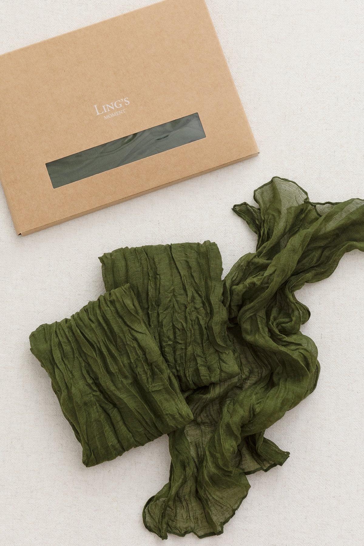 Cheesecloth Napkins & Table Runner Set for Reception