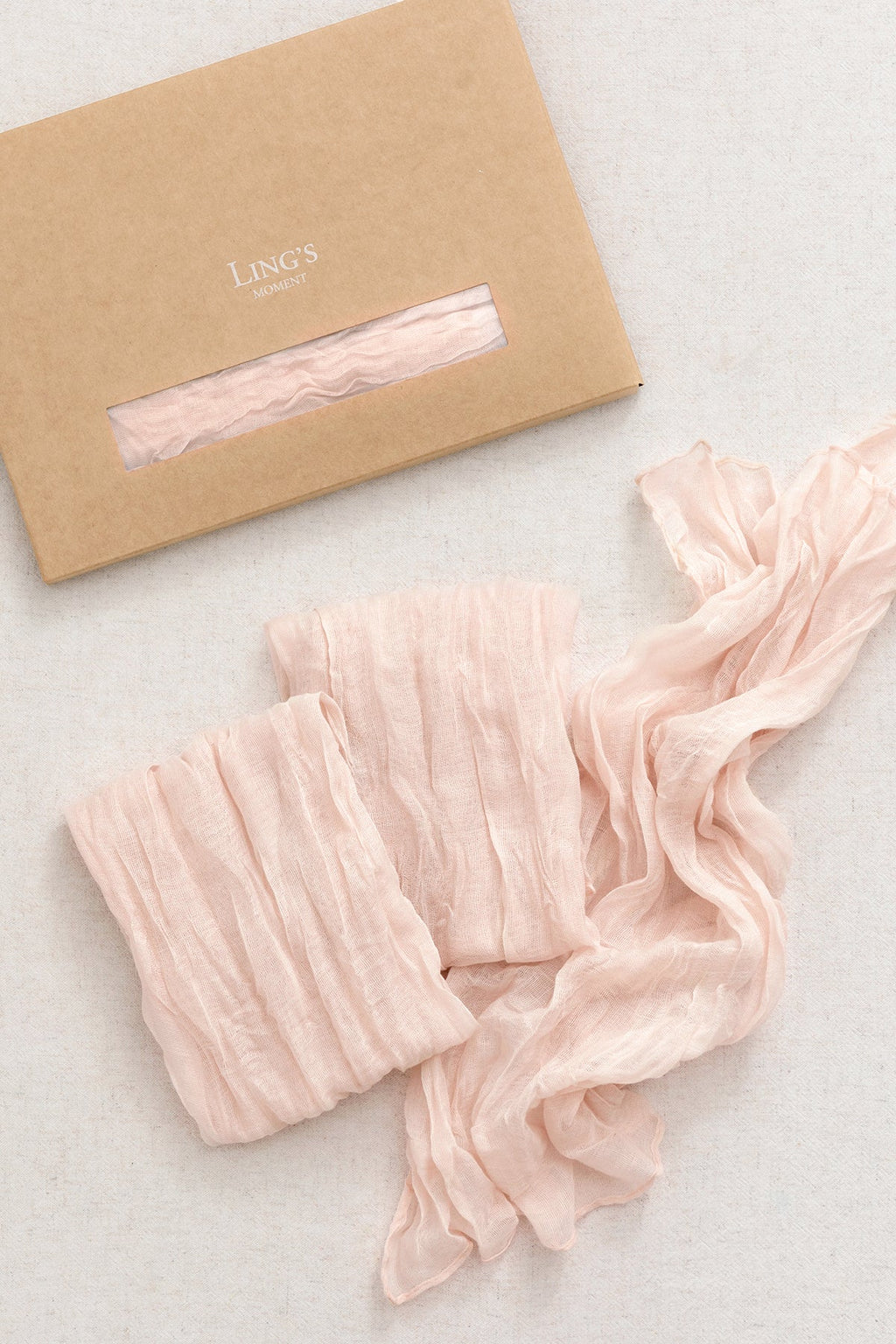 Cheesecloth Napkins & Table Runner Set for Reception