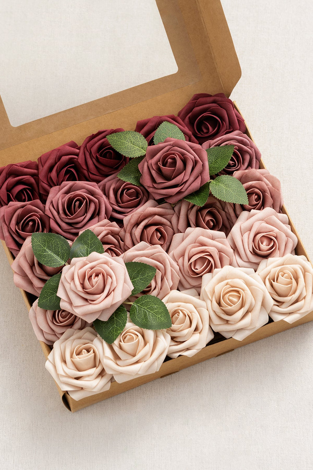 DIY Supporting Flower Boxes in Shades of Amaranth