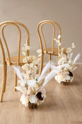 Wedding Aisle Runner Flower Arrangement in White & Beige | Clearance?Clearance