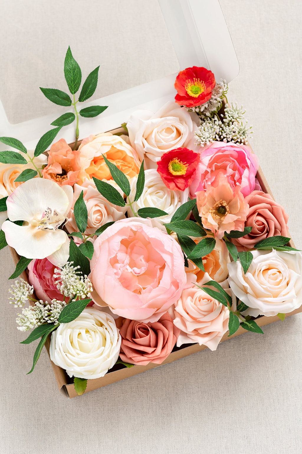 Flower Box Set for DIY - Vivien Coral Grand Box