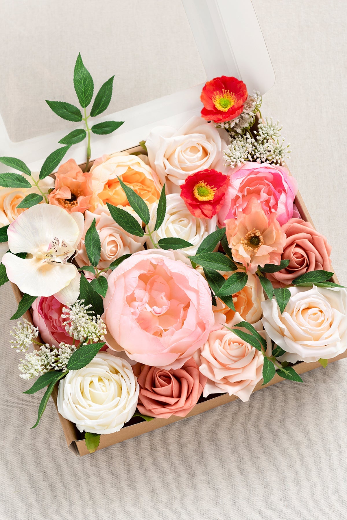 Flower Box Set for DIY - Vivien Coral Grand Box