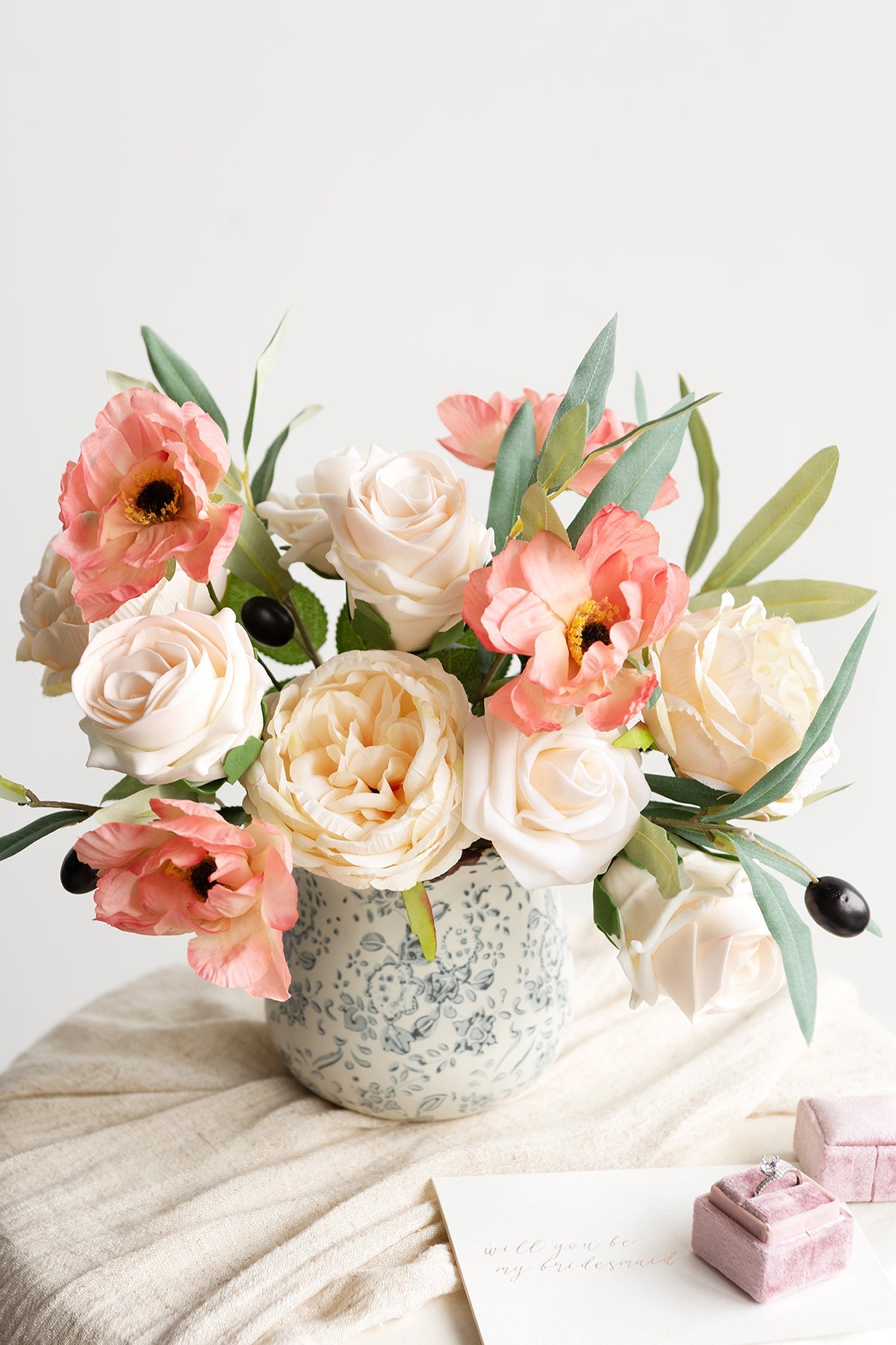 Flower Box Set for DIY - Indie Peach Essential Hues Box