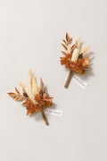 Flash Sale | Boutonnieres in Rust & Sepia | Clearance