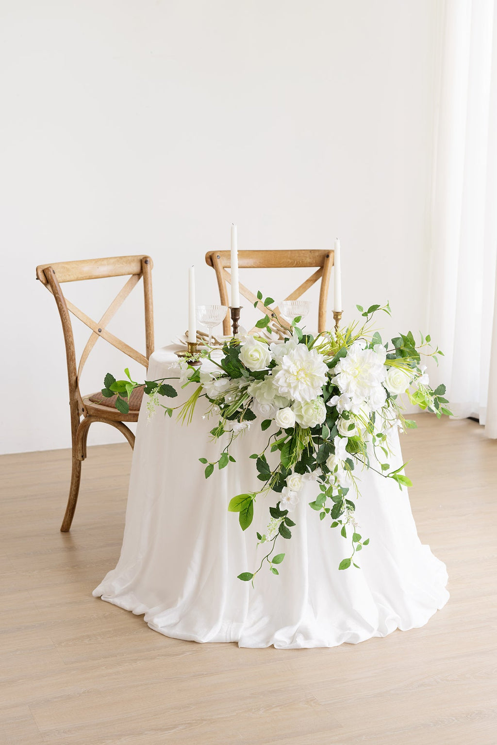 Sweetheart Table Floral Swags in May Lily & Olive丨Clearance