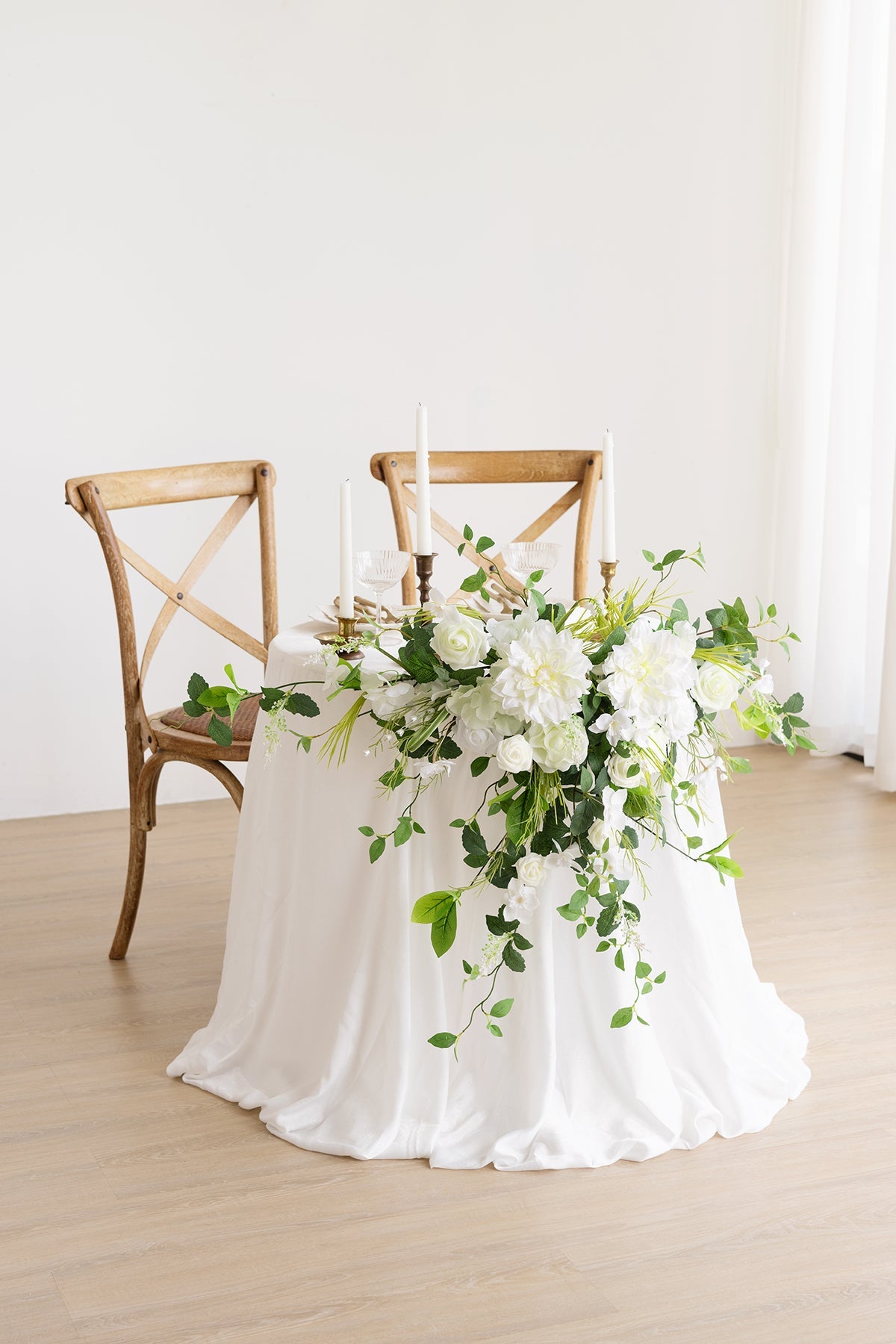 Sweetheart Table Floral Swags in May Lily & Olive丨Clearance