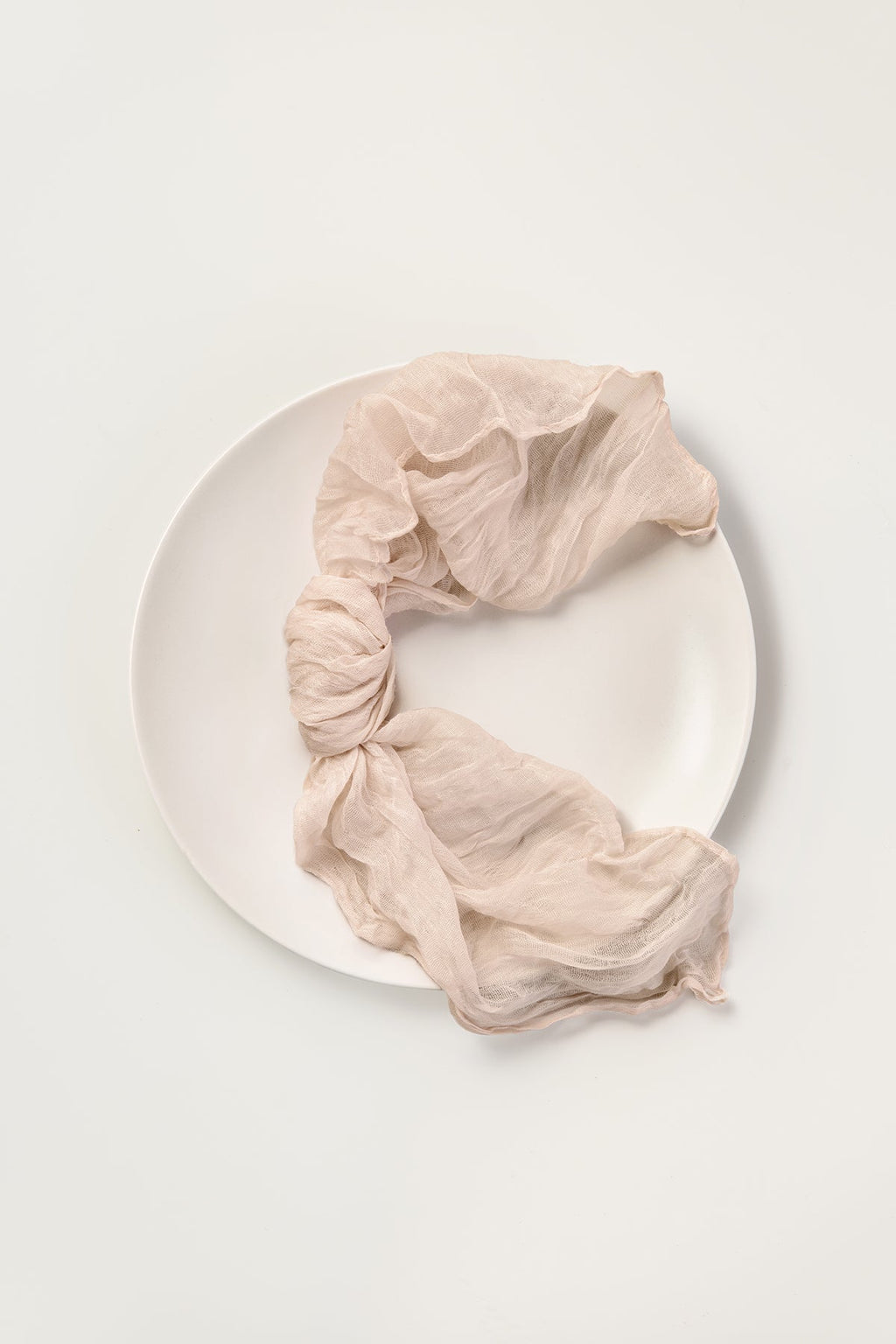 Cheesecloth Napkins in Warm Sand