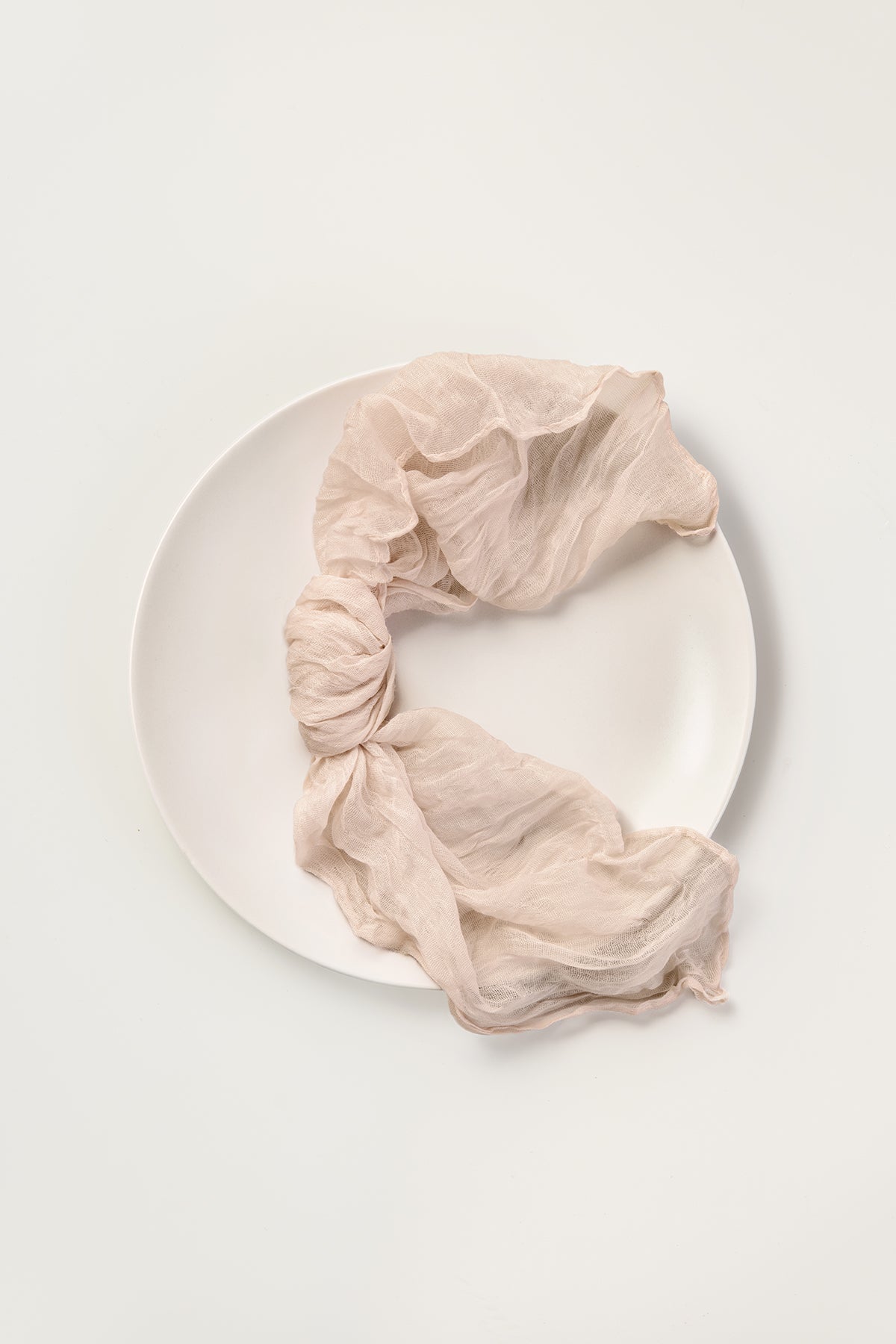 Cheesecloth Napkins in Warm Sand
