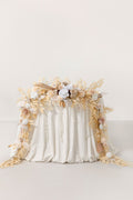 Flash Sale | 9ft Head Table Flower Garland in White & Beige丨Clearance