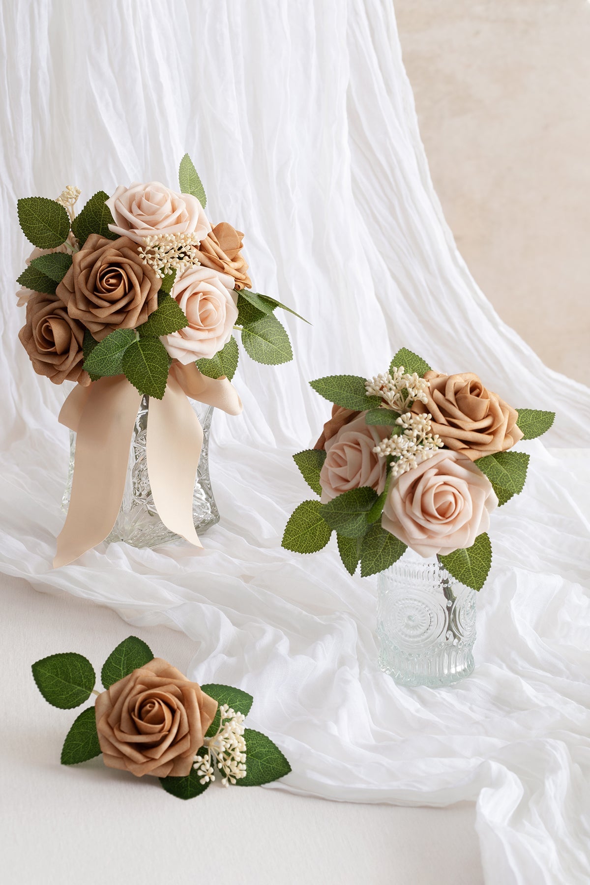 DIY Supporting Flower Boxes in Nude & Sand Beige丨Clearance