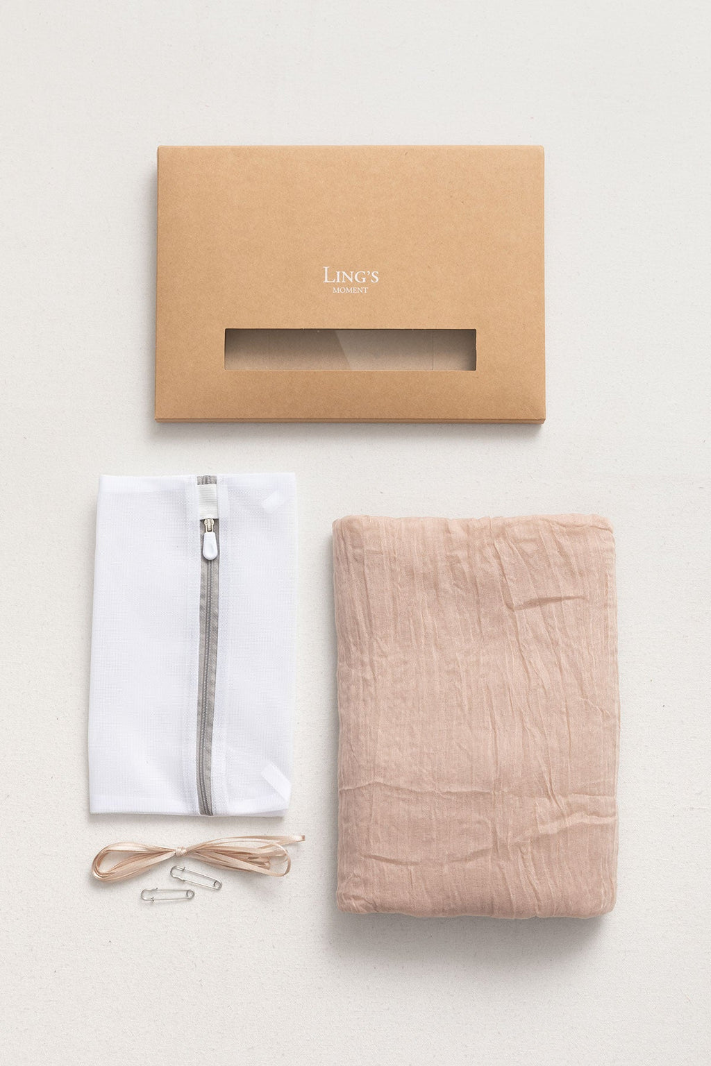 Table Linens in Warm Sand