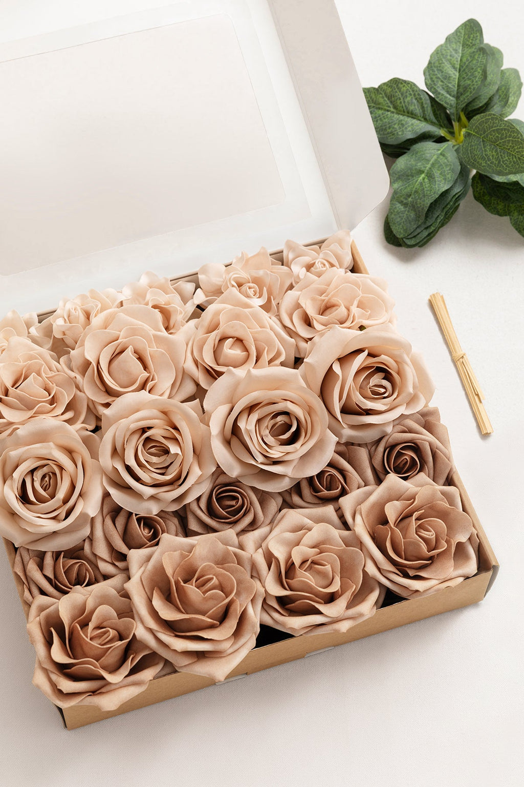 DIY Supporting Flower Boxes in Sand Beige & Nude