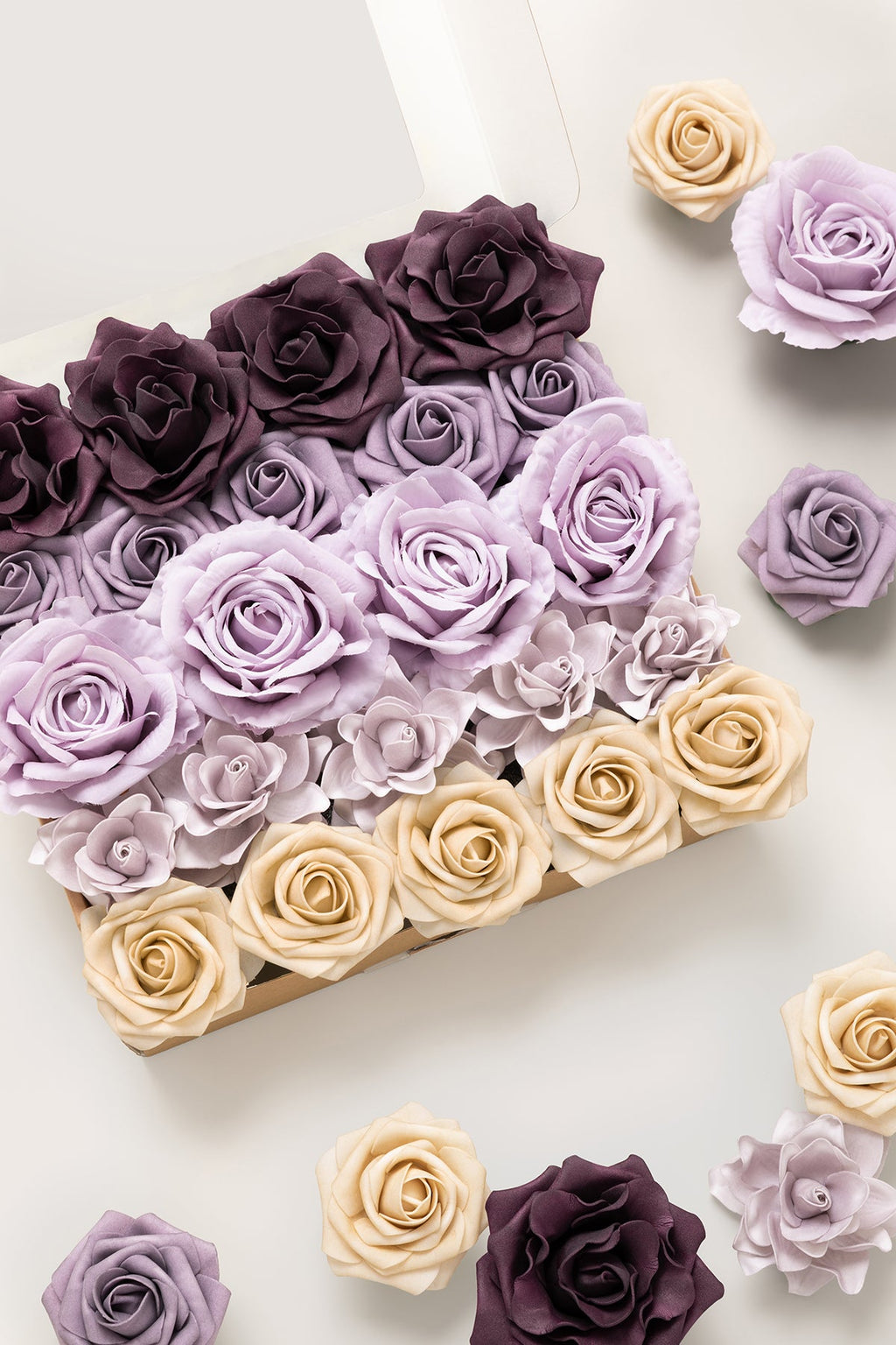 Lilac Purple Designer Flower Boxes - Image 10
