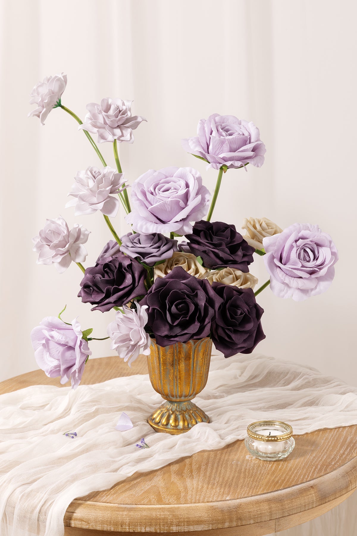 DIY Supporting Flower Boxes in French Lavender & Plum (Basic)