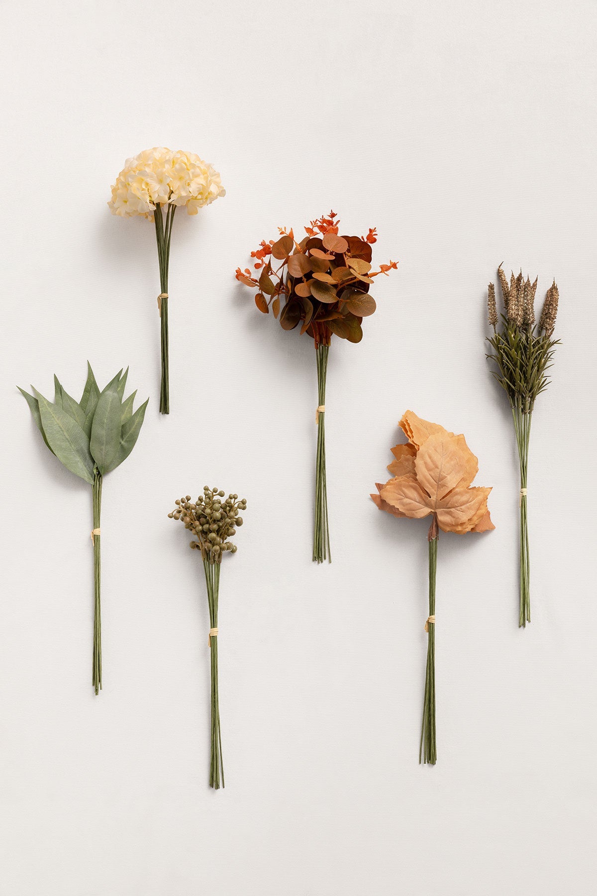 Mixed Filler Combo in Burnt Orange & Cream