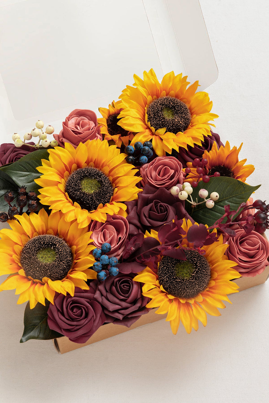 Sunflower Designer Flower Boxes - Rustic Sunflower（ Grand Box）
