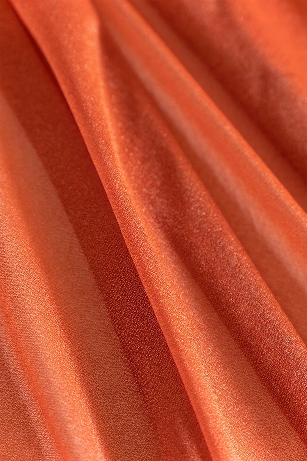 Flash Sale | Romantic Sheer Table Runner 29" w x 10ft in Burnt Ochre
