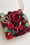 DIY Designer Flower Boxes in Burgundy & Navy (Grand Box)