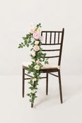 Wedding Hanging Chair Back Decoration in Blush & Cream