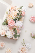 DIY Designer Flower Boxes in Blush & Cream (Deluxe Box)