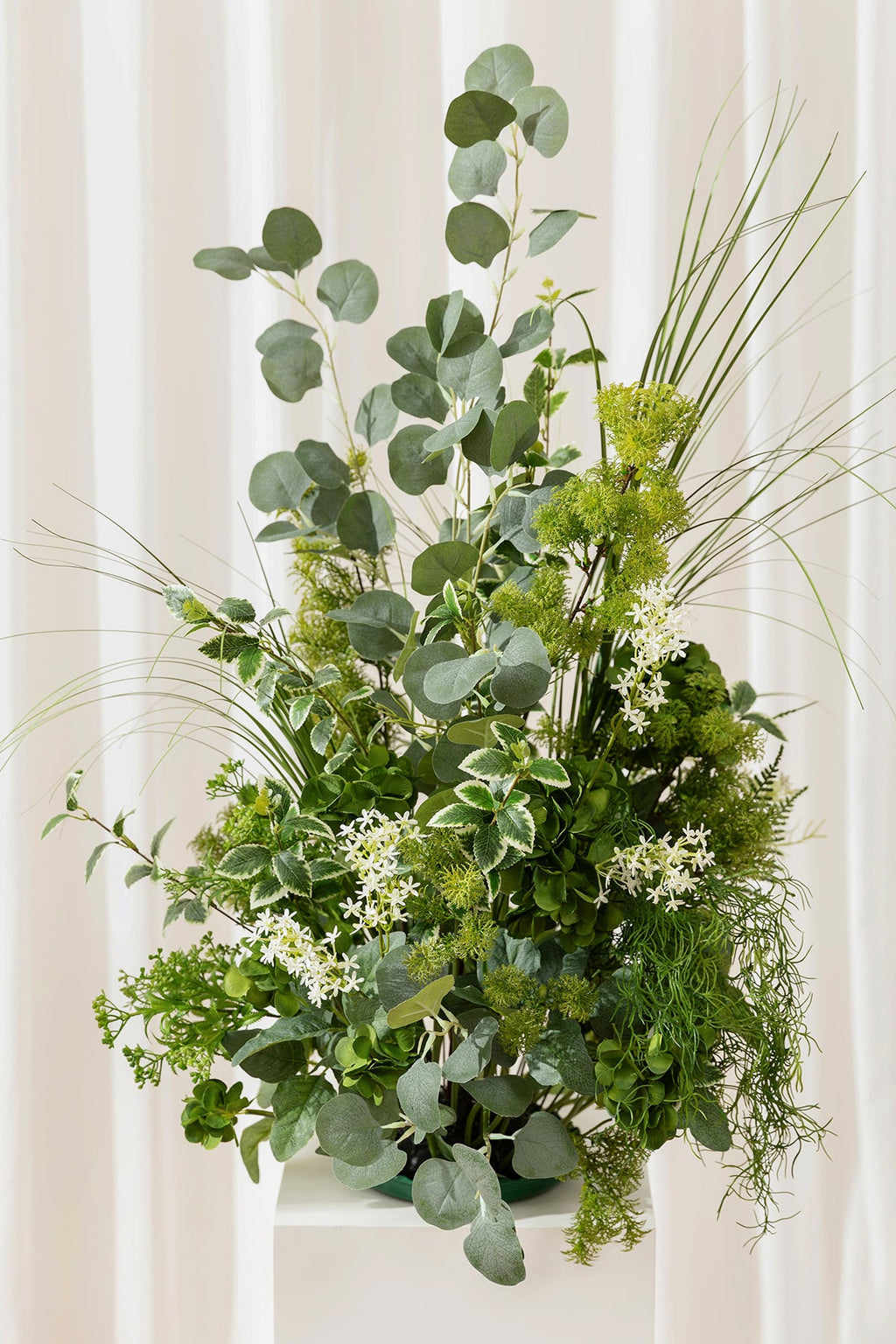 Altar Decor Free-Standing Flowers in Sage & Green丨Clearance