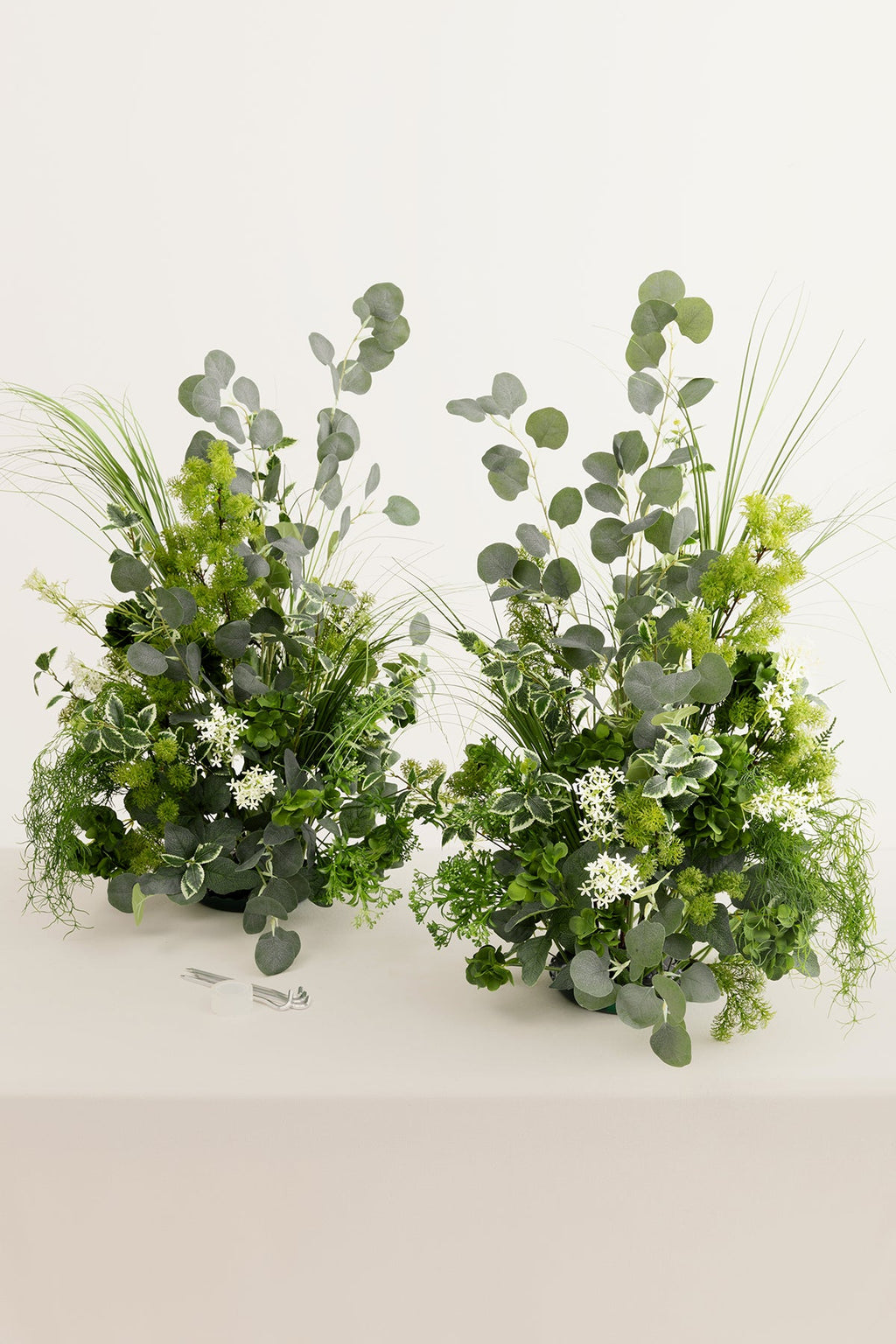 Altar Decor Free-Standing Flowers in Sage & Green丨Clearance